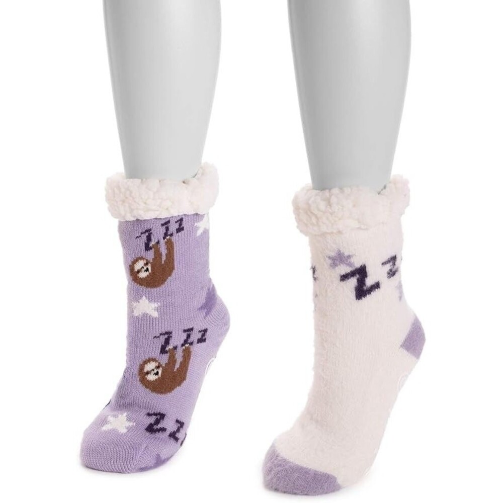 Muk Luks Women's Cabin Socks - L/XL (8-10) 2-Pack